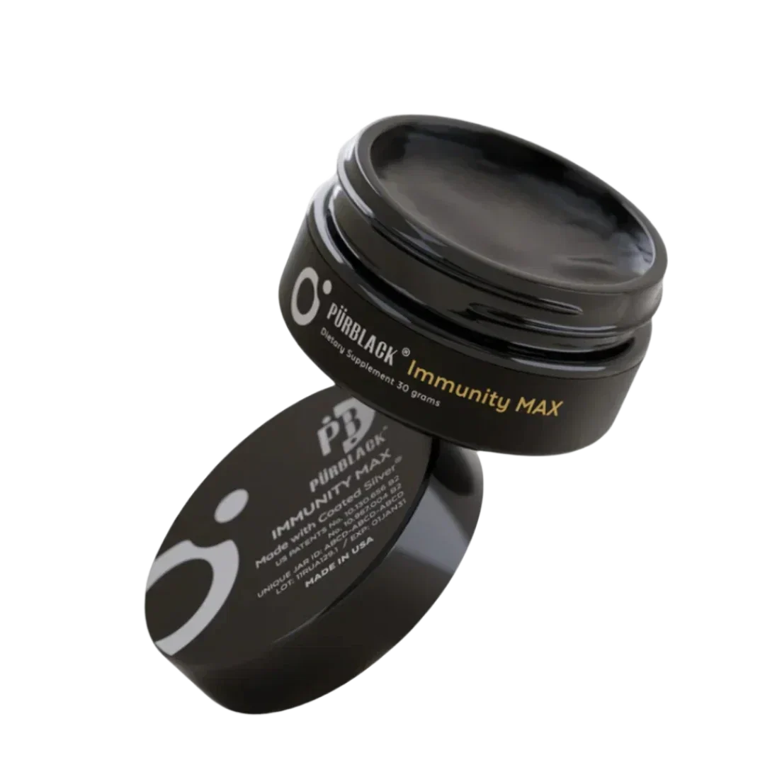 Pürblack Immunity Max | 5th Gen Shilajit with Coated Silver® Wild Fire House