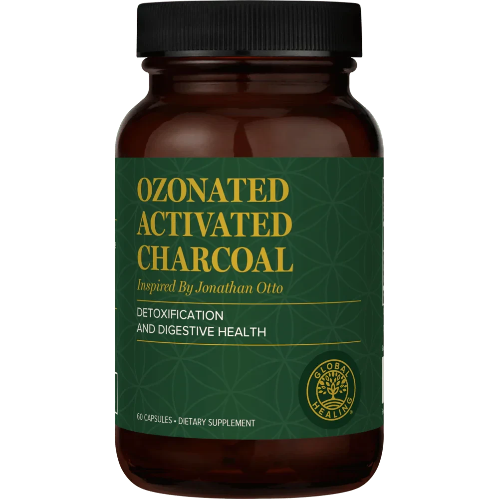 Global Healing Ozonated Activated Charcoal | Advanced Detox Support Wild Fire House