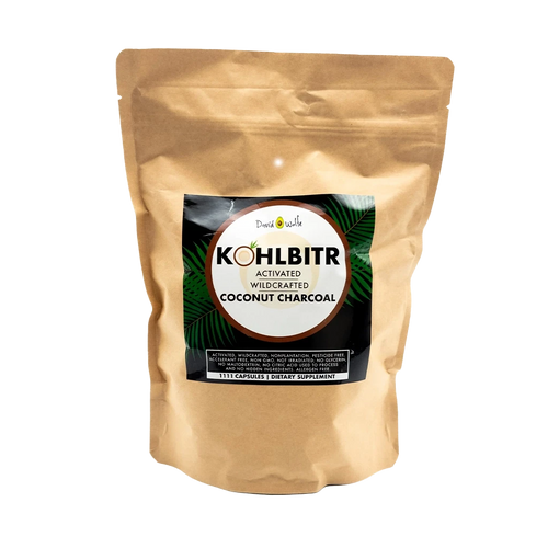 Kohlbitr Activated Charcoal | 1111 Capsules for Natural Detox davidwolfe001