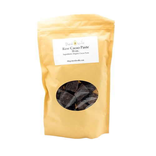 David Wolfe Organic Raw Cacao Paste | 100% Pure & Unsweetened davidwolfe001
