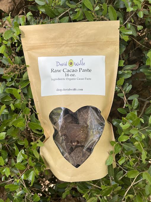 David Wolfe Organic Raw Cacao Paste | 100% Pure & Unsweetened davidwolfe001