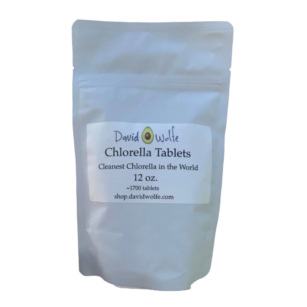 David Wolfe Organic Chlorella Tablets | 1700 Cracked-Cell Tabs for Detox & Energy davidwolfe001