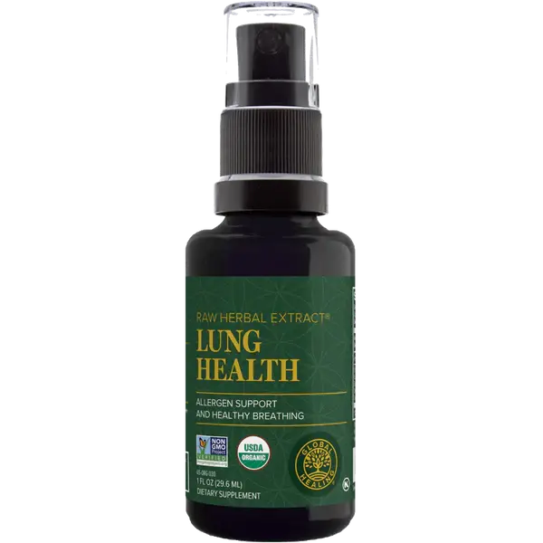 Global Healing Lung Health | Herbal Respiratory Support Tincture davidwolfe001