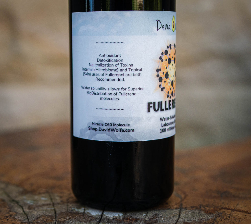 David Wolfe Fullerenol | Bioavailable Water-Soluble C60 Antioxidant Wild Fire House