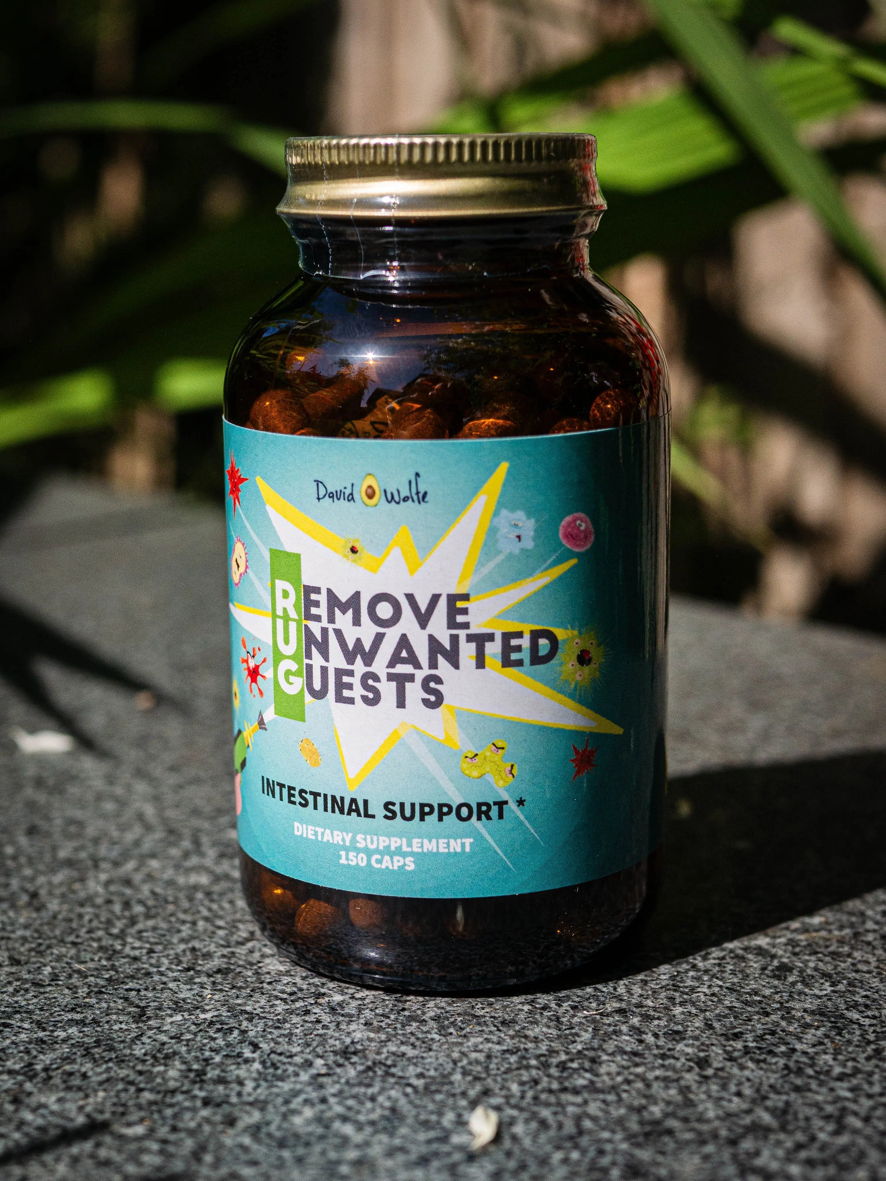 David Wolfe Parasite Cleanse RUG | Black Walnut, Wormwood & Clove Herbal Formula davidwolfe001
