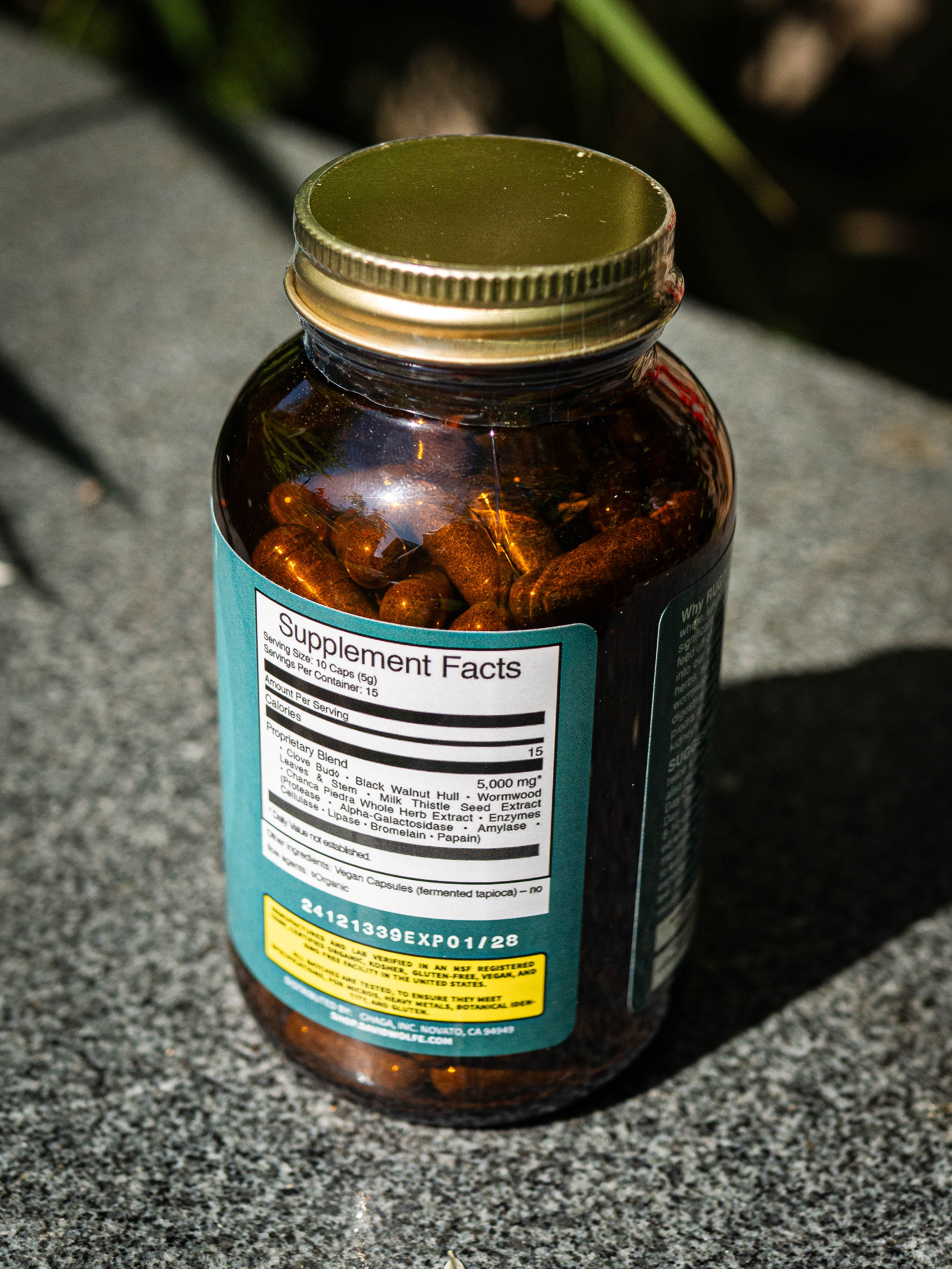 Black Walnut, Wormwood & Clove Herbal Formula