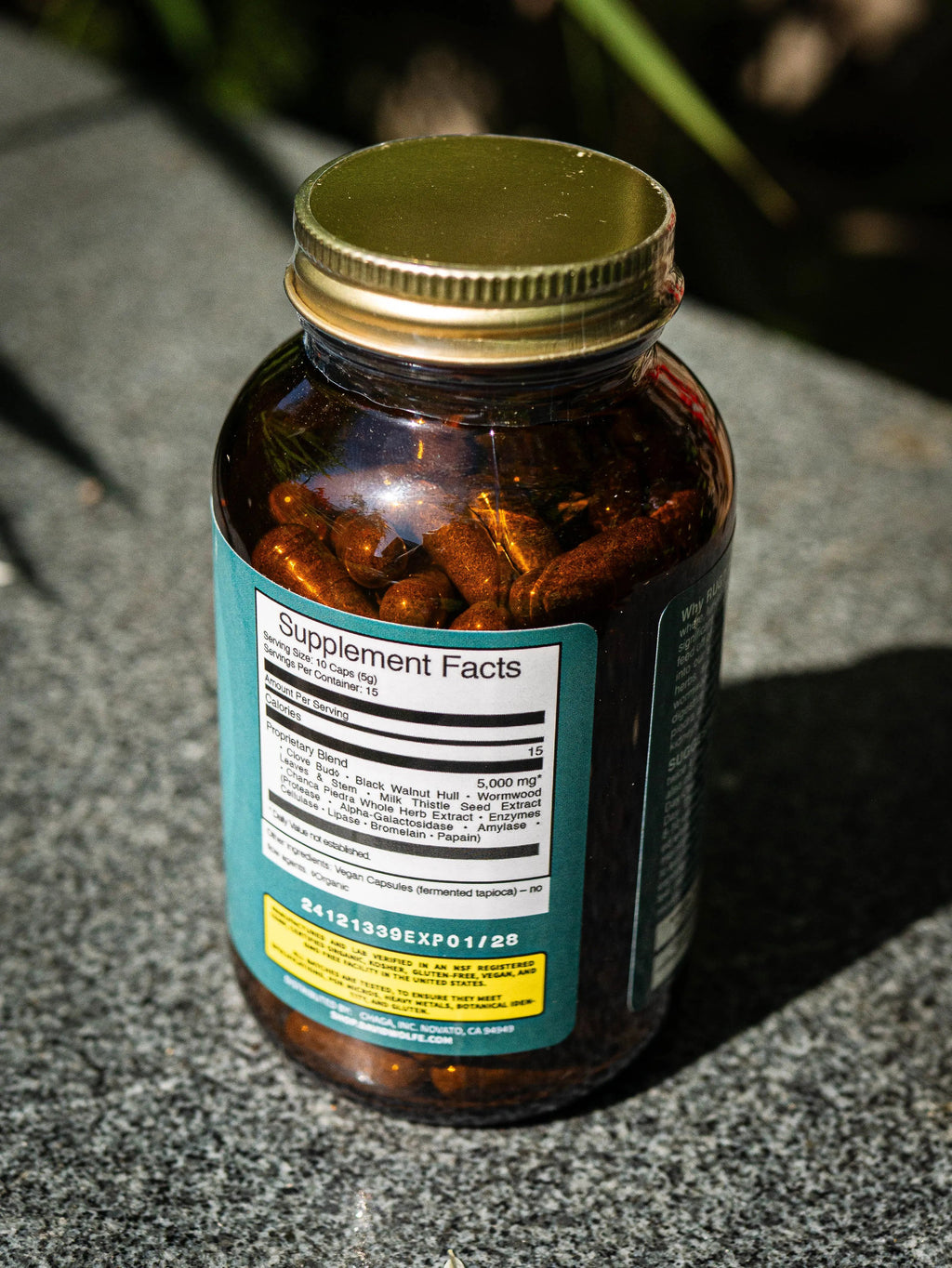 David Wolfe Parasite Cleanse RUG | Black Walnut, Wormwood & Clove Herbal Formula davidwolfe001