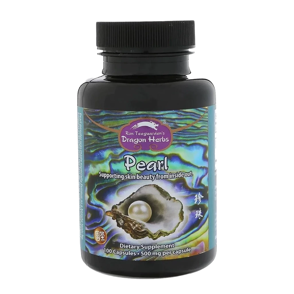 Dragon Herbs Pearl Powder Capsules | Beauty & Shen Tonic davidwolfe001