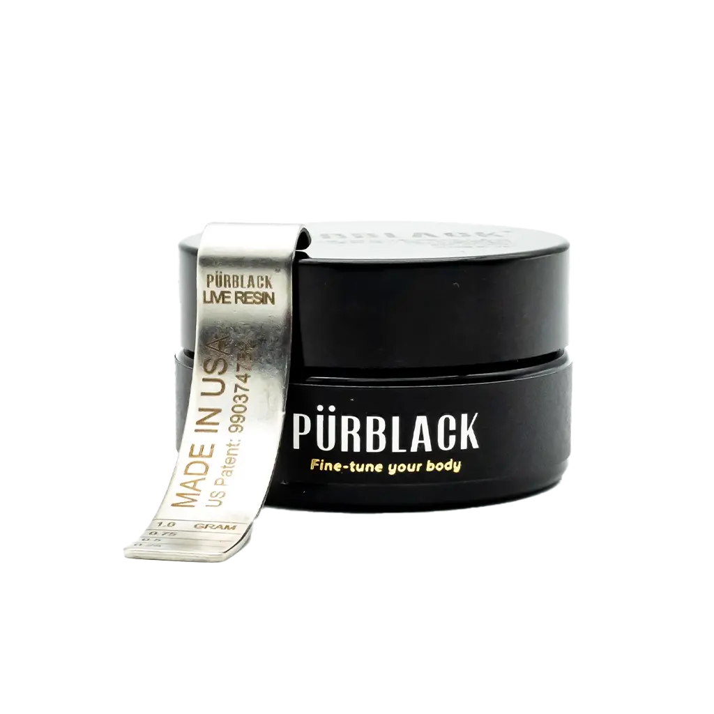 Pürblack Shilajit Gold | Live Resin with Coated Gold & Silver davidwolfe001