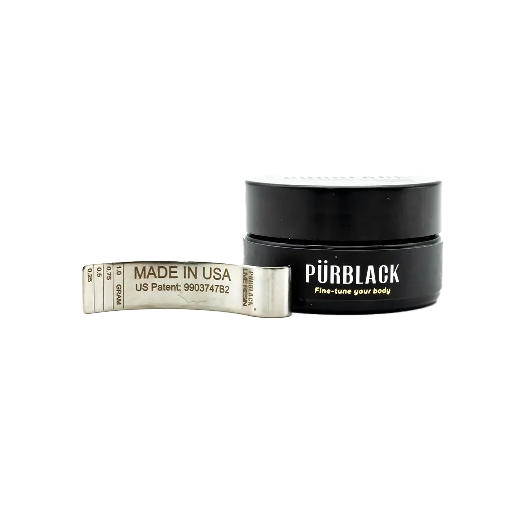 Pürblack Shilajit Gold | Live Resin with Coated Gold & Silver davidwolfe001