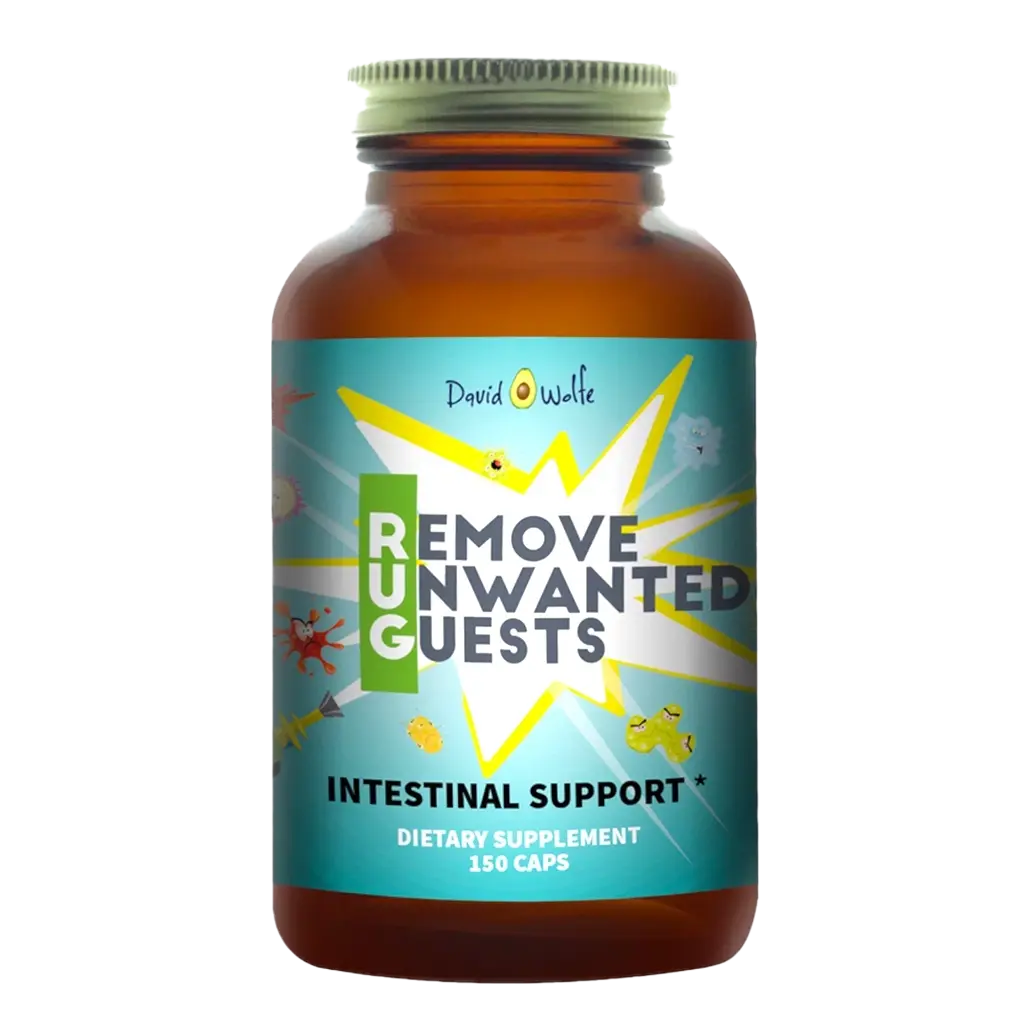 David Wolfe Parasite Cleanse RUG | Black Walnut, Wormwood & Clove Herbal Formula davidwolfe001