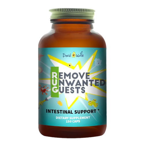 David Wolfe Parasite Cleanse RUG | Black Walnut, Wormwood & Clove Herbal Formula davidwolfe001