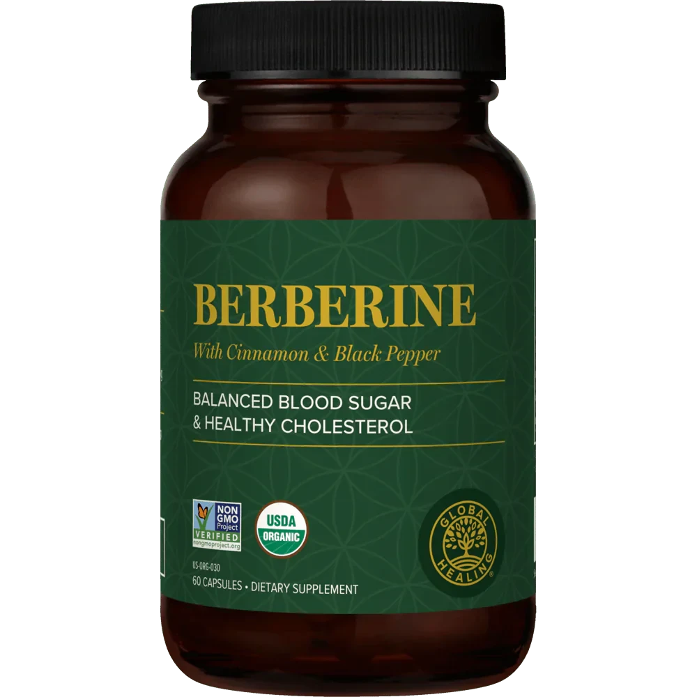 Global Healing Berberine | For Blood Sugar, Metabolism & Weight Management Wild Fire House