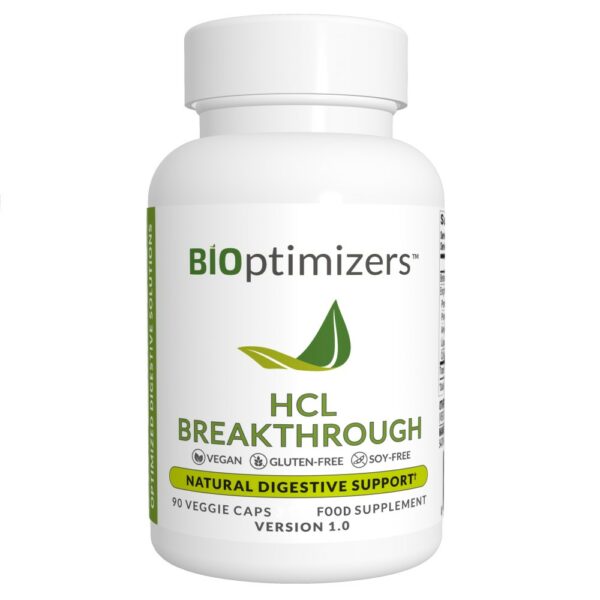 BiOpimizers HCL Breakthrough: The Ultimate Betaine HCL Formula for Total Digestion David Wolfe UK