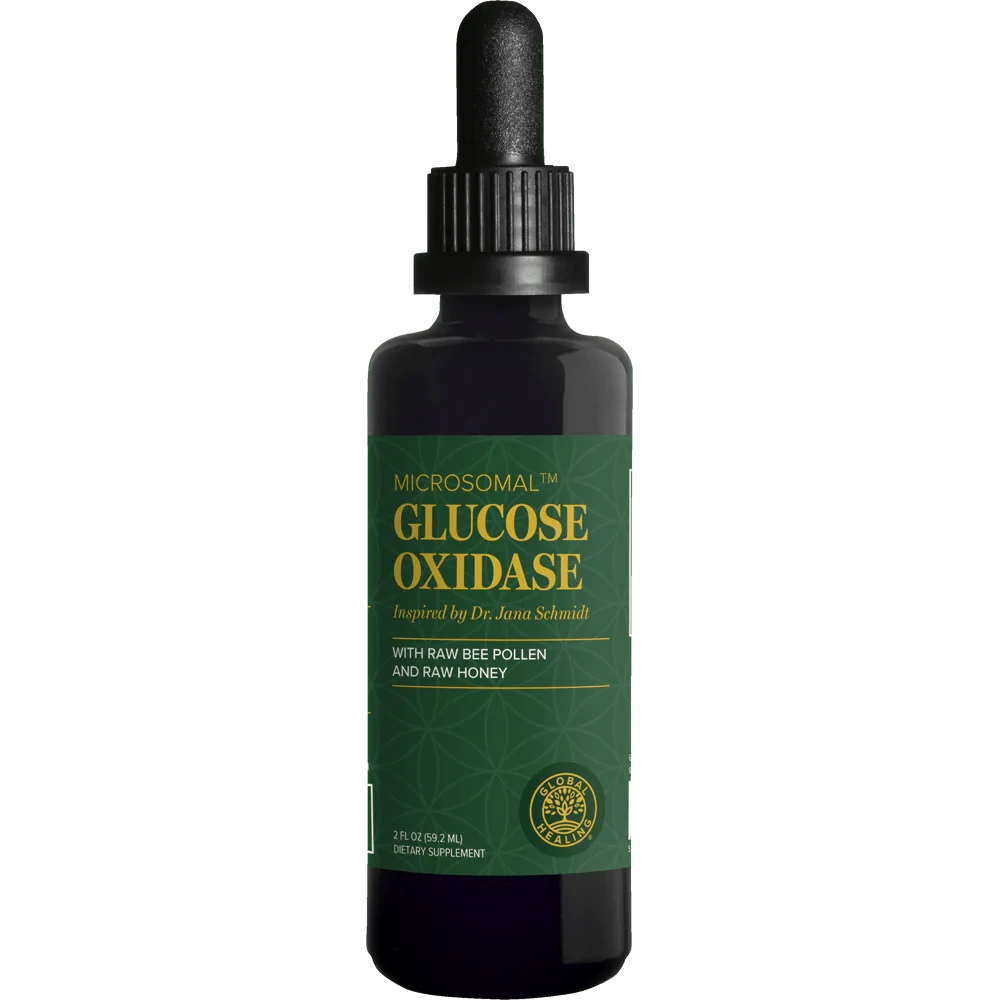 Global Healing Glucose Oxidase | Natural Blood Sugar & Immune Support Supplement Wild Fire House