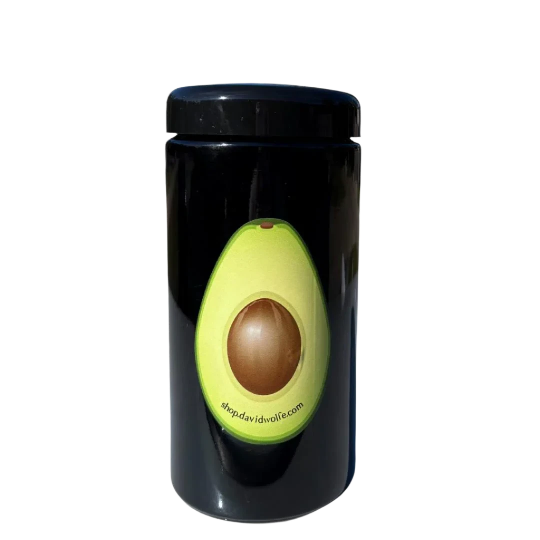 1 Litre Miron Violet Glass Jar | Ultimate Storage for Superfoods & Herbs Wild Fire House