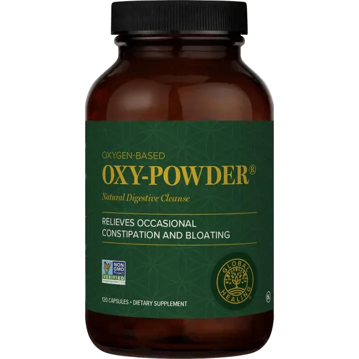 Global Healing Oxy-Powder® 60 caps | Oxygen-Based Natural Digestive Cleanse Capsules davidwolfe001