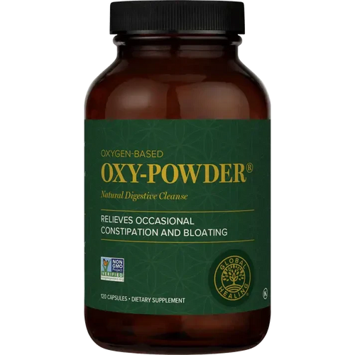 Global Healing Oxy-Powder® 60 caps | Oxygen-Based Natural Digestive Cleanse Capsules davidwolfe001
