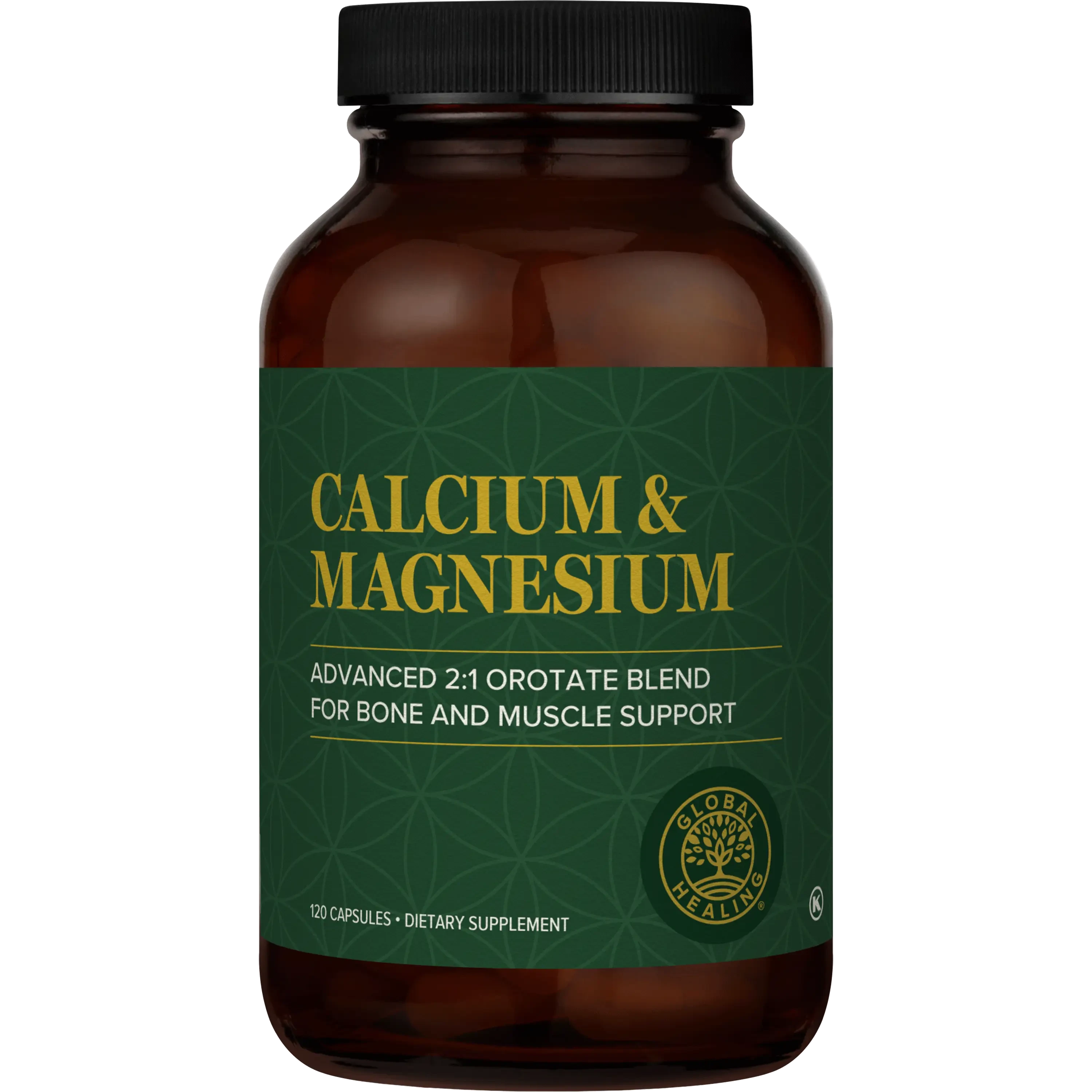 Global Healing Calcium & Magnesium | Maximum Absorption Orotate Formula (IntraCal) Wild Fire House