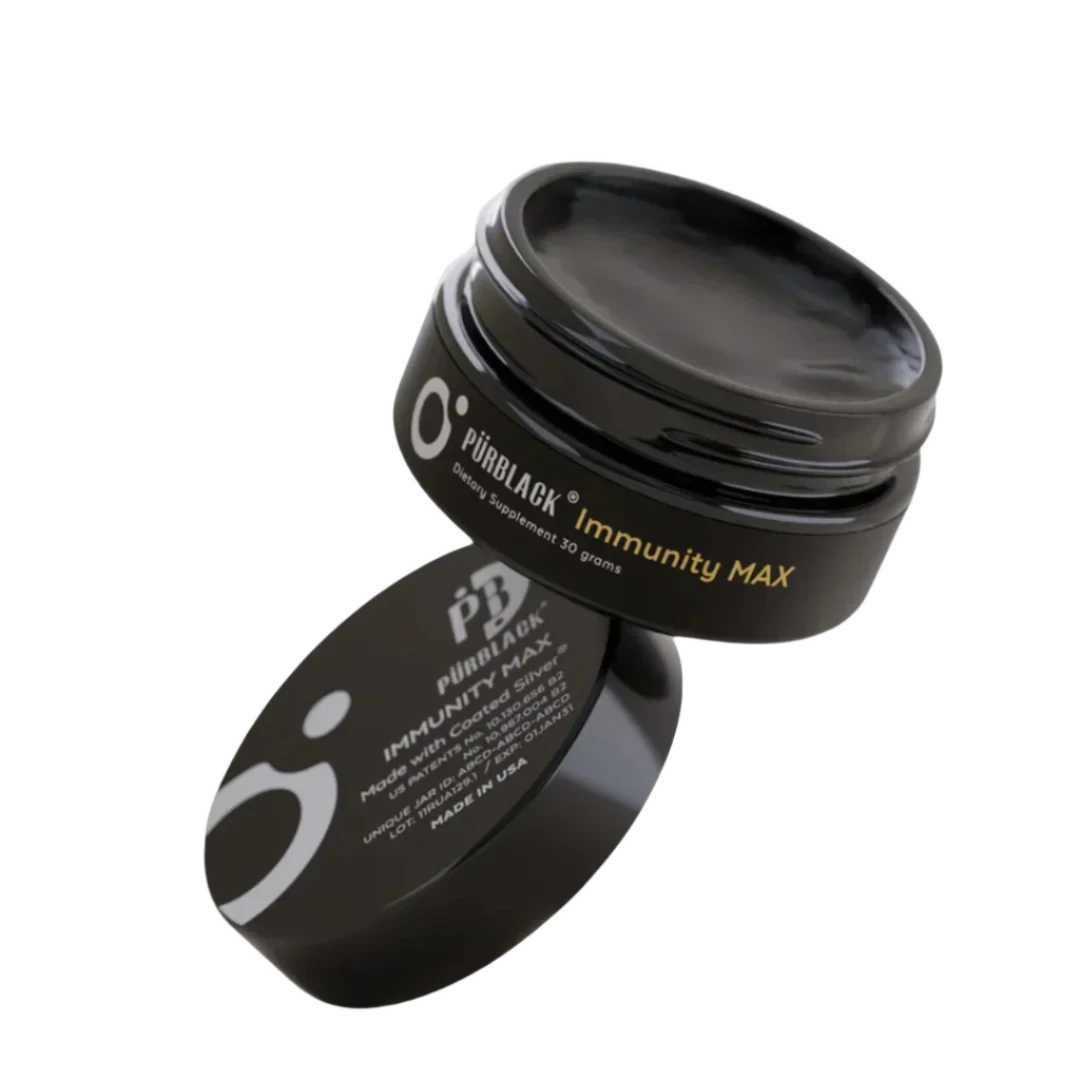 Pürblack Immunity Max | 5th Gen Shilajit with Coated Silver® Wild Fire House